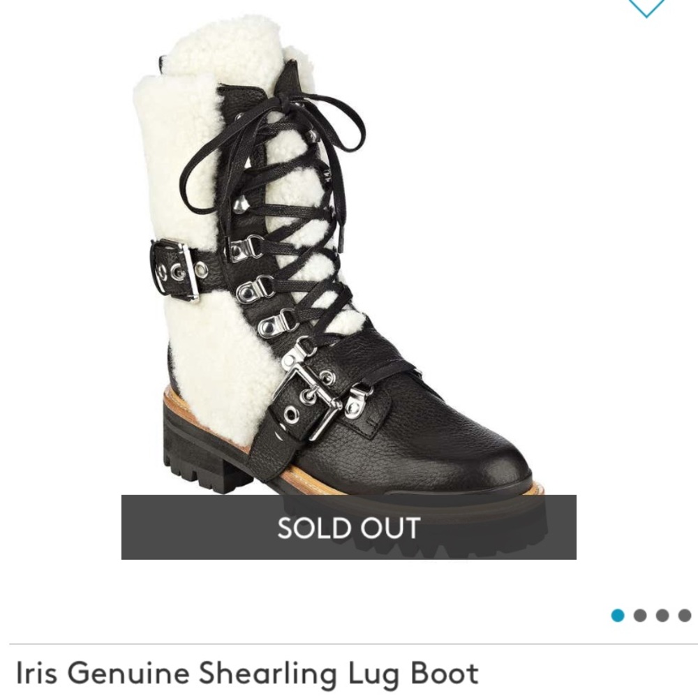 Sigerson Morrison Iris Genuine Shearling Boot